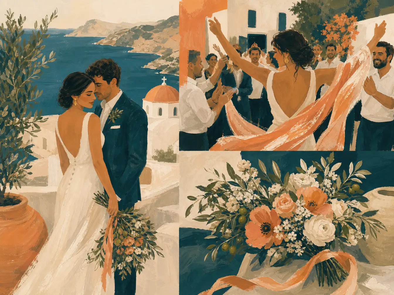 Illustration for Cyprus Wedding Photography Styles: Editorial, Documentary, Fine-Art