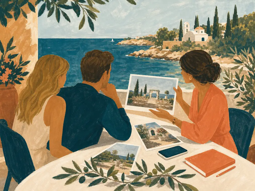 Illustration for Hiring an English-Speaking Wedding Planner in Cyprus
