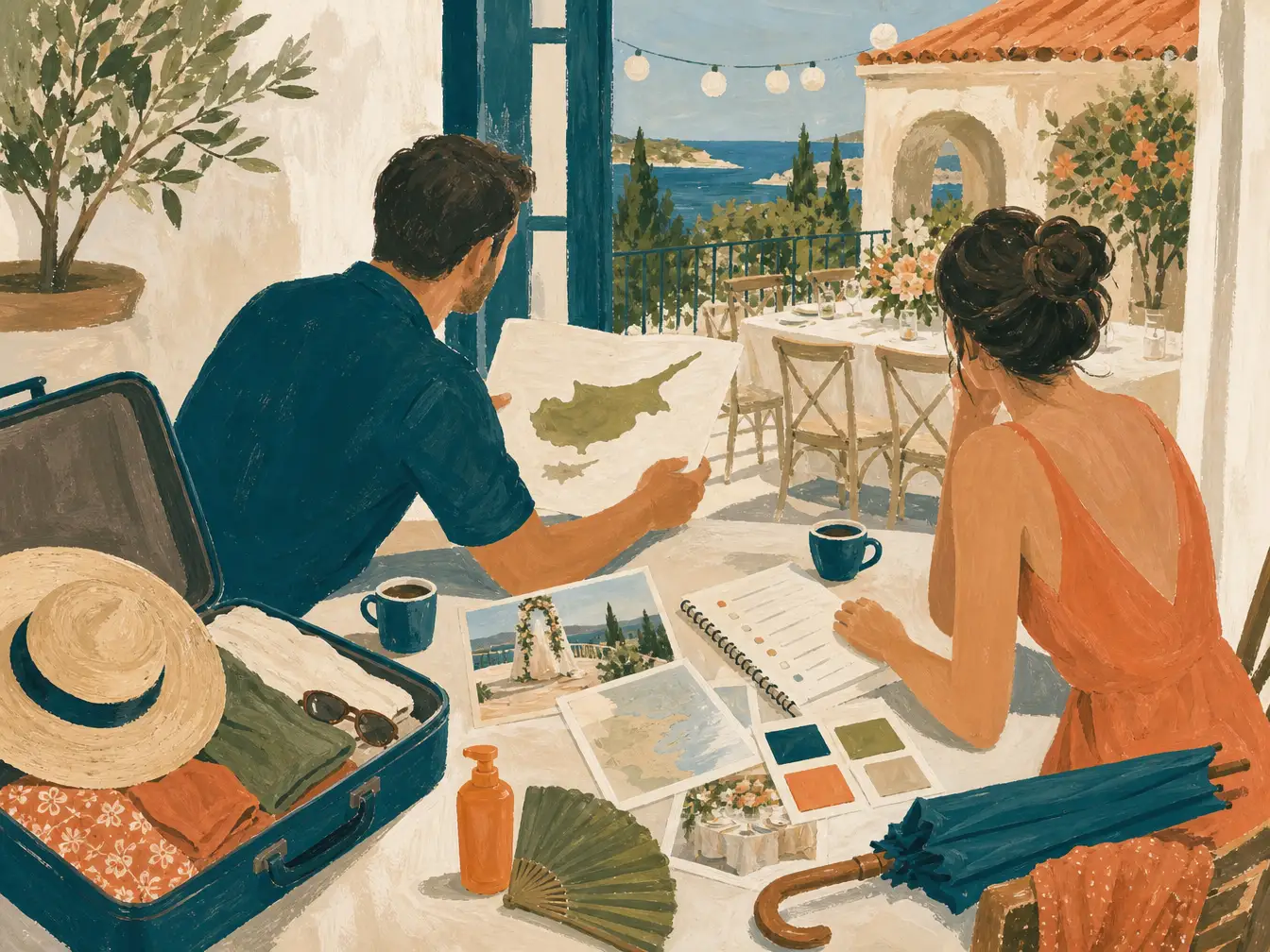 Illustration for What UK Couples Get Wrong About Cyprus Weddings