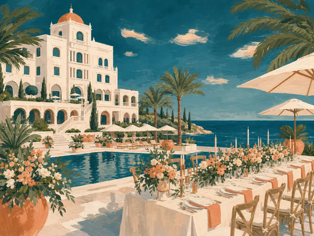 Illustration for Top Wedding Hotels in Cyprus: Packages, Reviews, and What to Ask