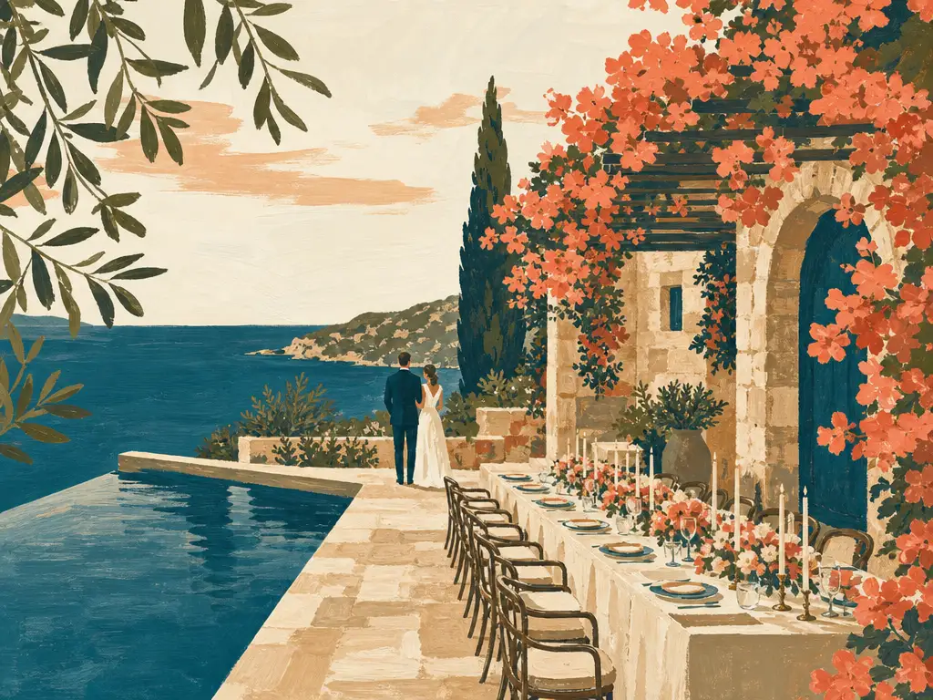 Illustration for Private Villa Weddings in Cyprus: The Ultimate Guide