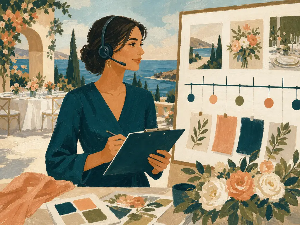 Illustration for Wedding Coordinator Cyprus: Costs, Roles and How to Choose