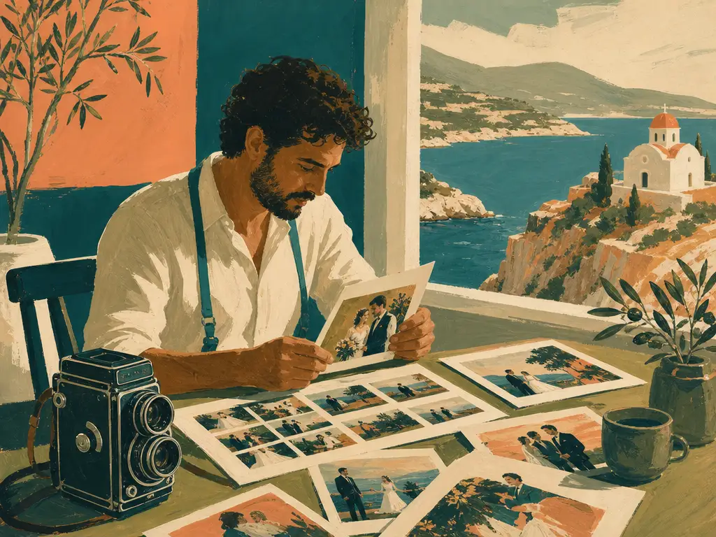 Illustration for Choosing a Wedding Photographer in Cyprus: What to Ask