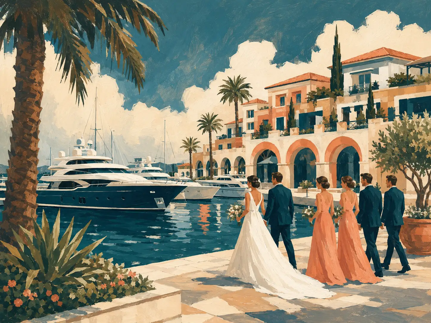 Illustration of Limassol wedding location